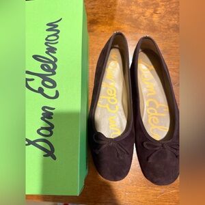 Sam Edelman Brown Ballet Flats